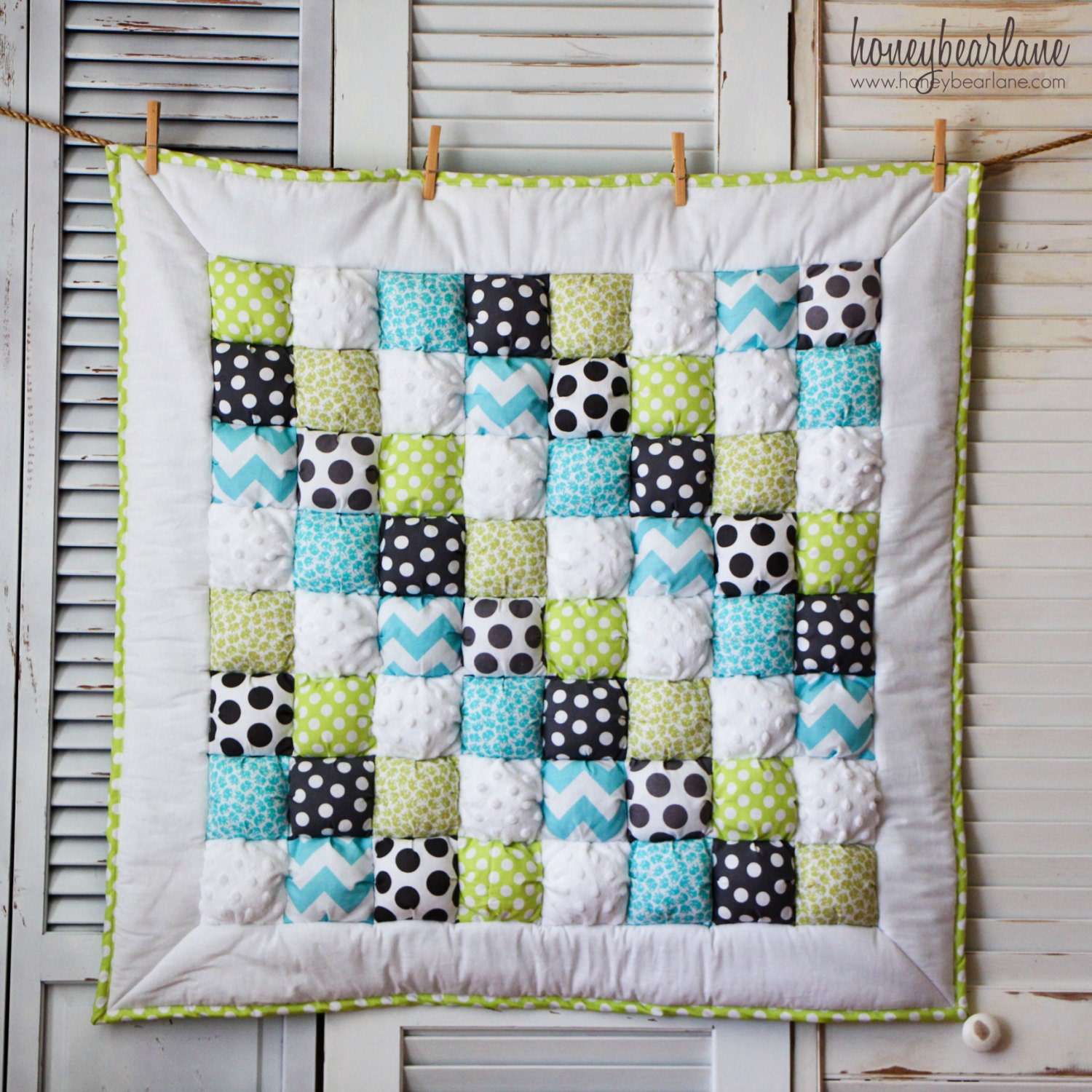 Beckham Puff Quilt READY TO SHIP