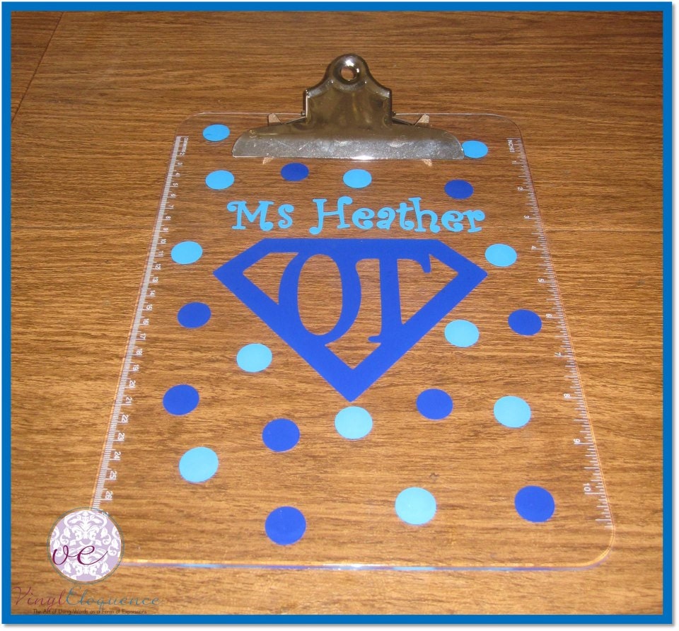 Personalized Clipboards for Nurses, Teachers, Doctors, Students, and more