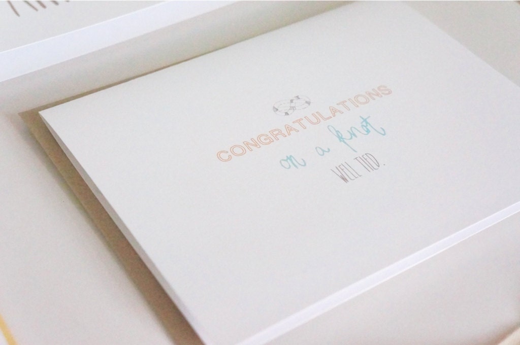 Wedding Congratulations Card by dodeline