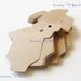 60 Baby Onesie Tags Size 2" In Non-textured or Textured Cardstock paper