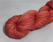Monet Study 18 - Handpainted Superwash Falkland British Merino and Bamboo Sock Yarn 435 yds