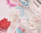 Candy Shoppe Food Signs (pink, green, brown) - DIY Printable Il_170x135