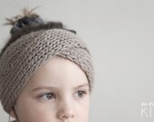 Twisted Knit Headband For Girls (various color)
