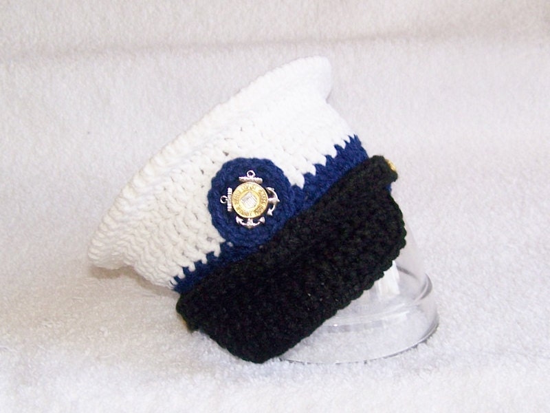 Coast Guard baby USCG dress blues United States Coast Guard hat you pick the size