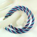 Mother and Daughter Kumihimo Bracelet Set - Choose Colors and Size