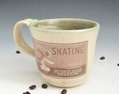 Coffee Mug with Art Deco Graphics