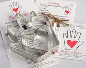 Heart and Hand Cookie Cutter Ann Clark