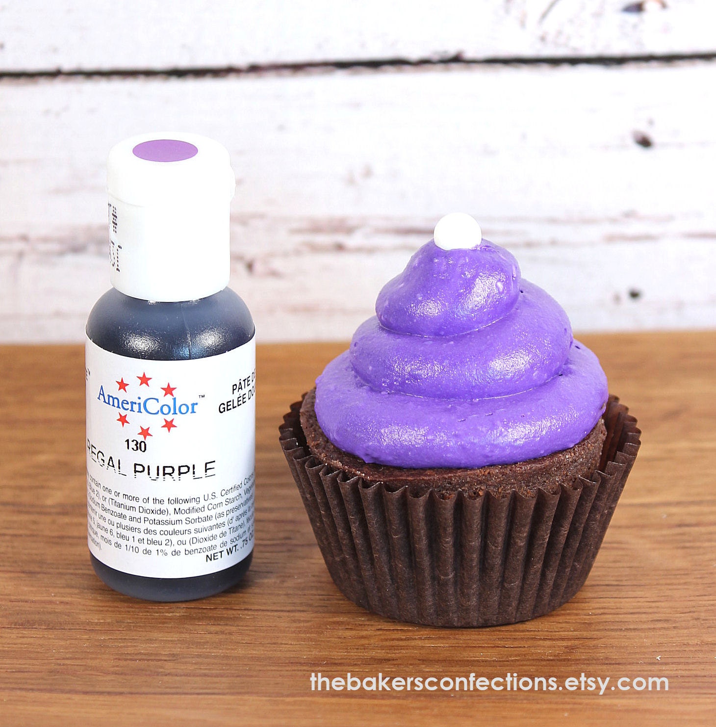 Regal Purple Americolor Food Coloring Dye for Frosting