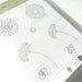 Unused Stamp Set Stampin Up Reason To Smile Set of 7 Acrylic Cling Stamps Flowers