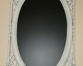 Vintage Syroco Ornate Framed Wall Mirror Fleur de Lis Mirror Painted the Color of your Choice