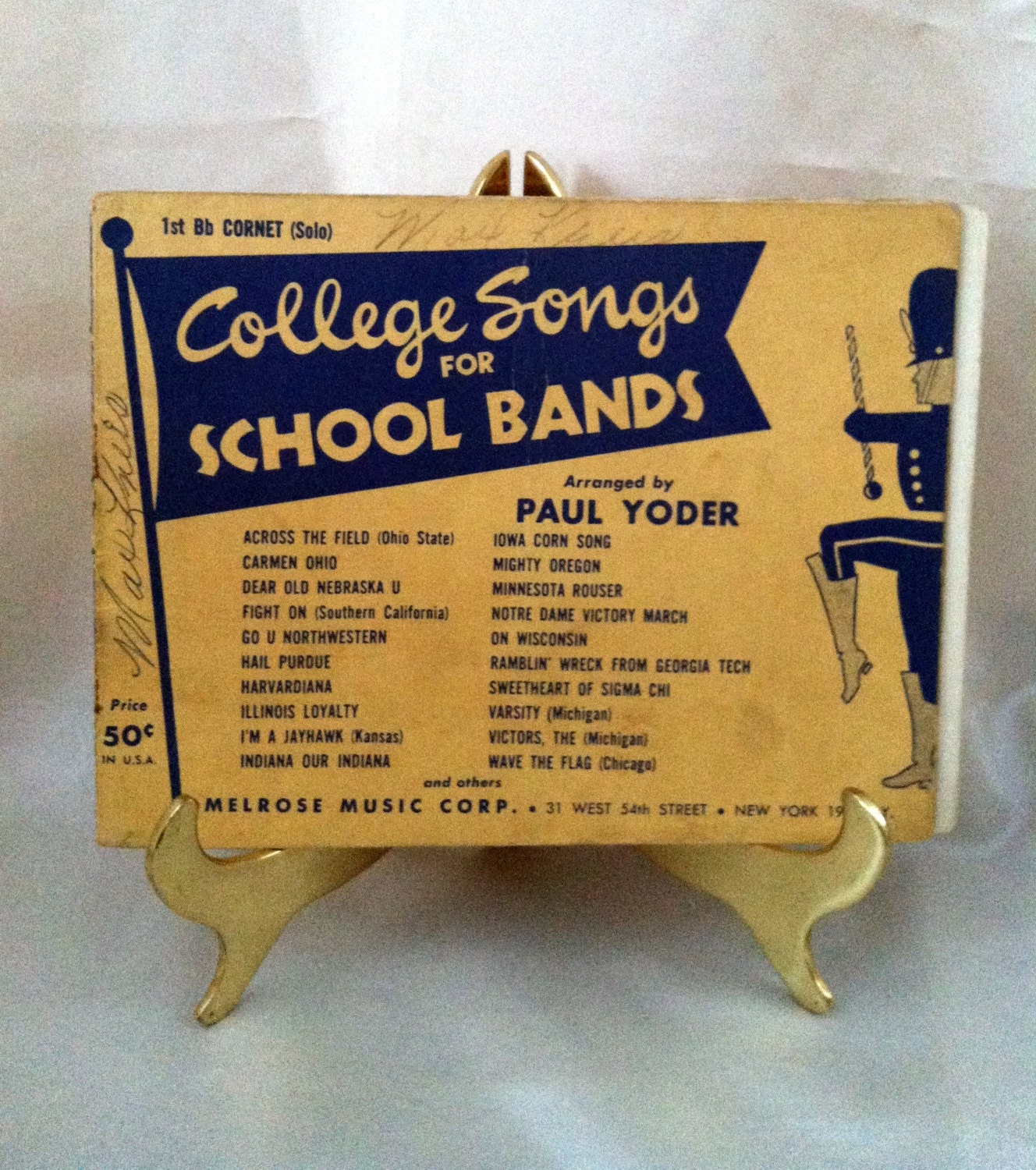 college-songs-for-school-bands-1951-vintage-by-lovedovetrading