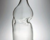 UnMade in Canada Clear Glass Water Bottle - full text version