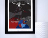 Original Illustration-Voyager 1 Science Poster Print - 11x14 - Stellar Science Series