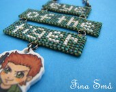 Dean Winchester 'eye of the tiger' Necklace of Supernatural TV-show
