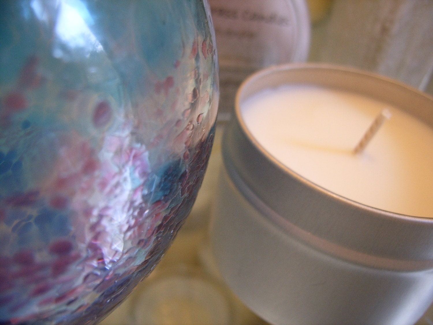 6 oz Travel Tin Soy Wax Candles - Choose Your Scent