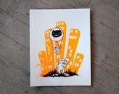 Ice Surprise limited edition Screenprint