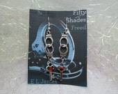 Get your 50 Shades of  Grey on handcuff and key earrings laters baby