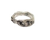 Archaeological Dig Signet Silver Ring - Ancient Find