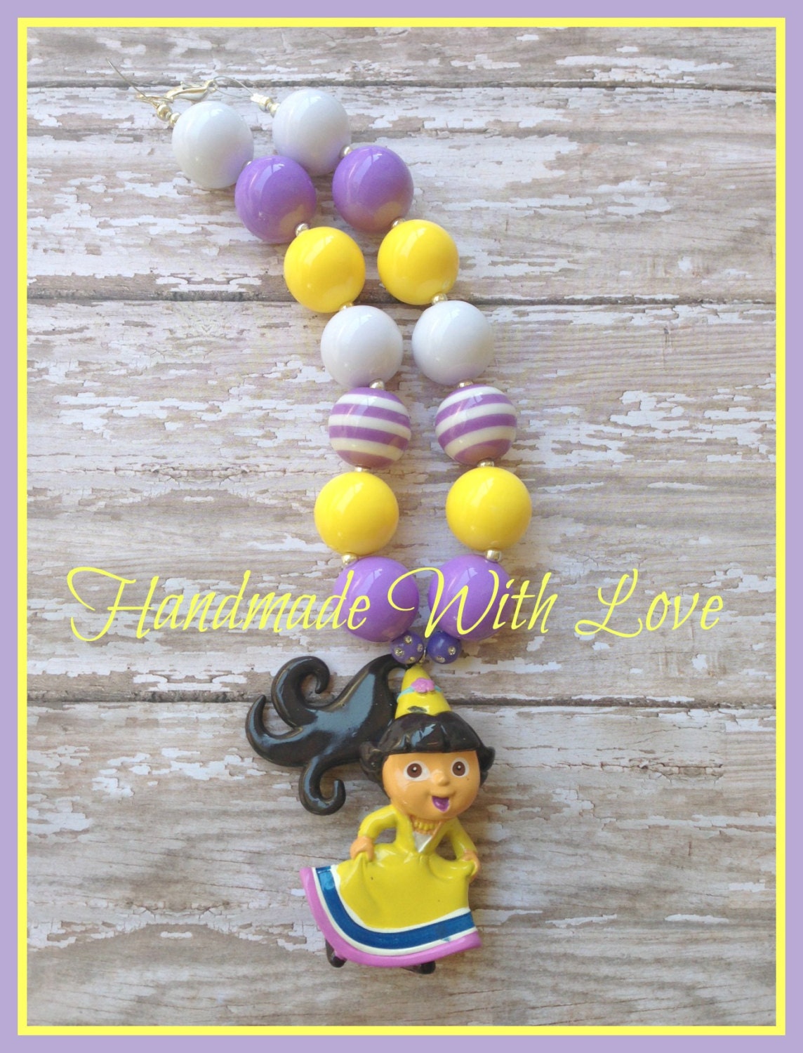 SALE---Celebration DORA Chunky Necklace--Girls