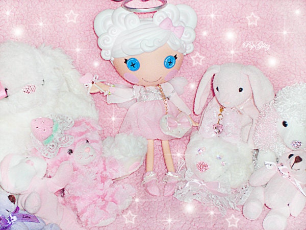 ACCESSORIES - Sweetheart Pink Fashion Doll LalaLoopsy Or Similar Sized Dolls Doll Dolly - Sweet Lolita Loli Hime Gyaru Princess Girly Girl