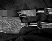 Dragon Design Personalized Cake Serving Set