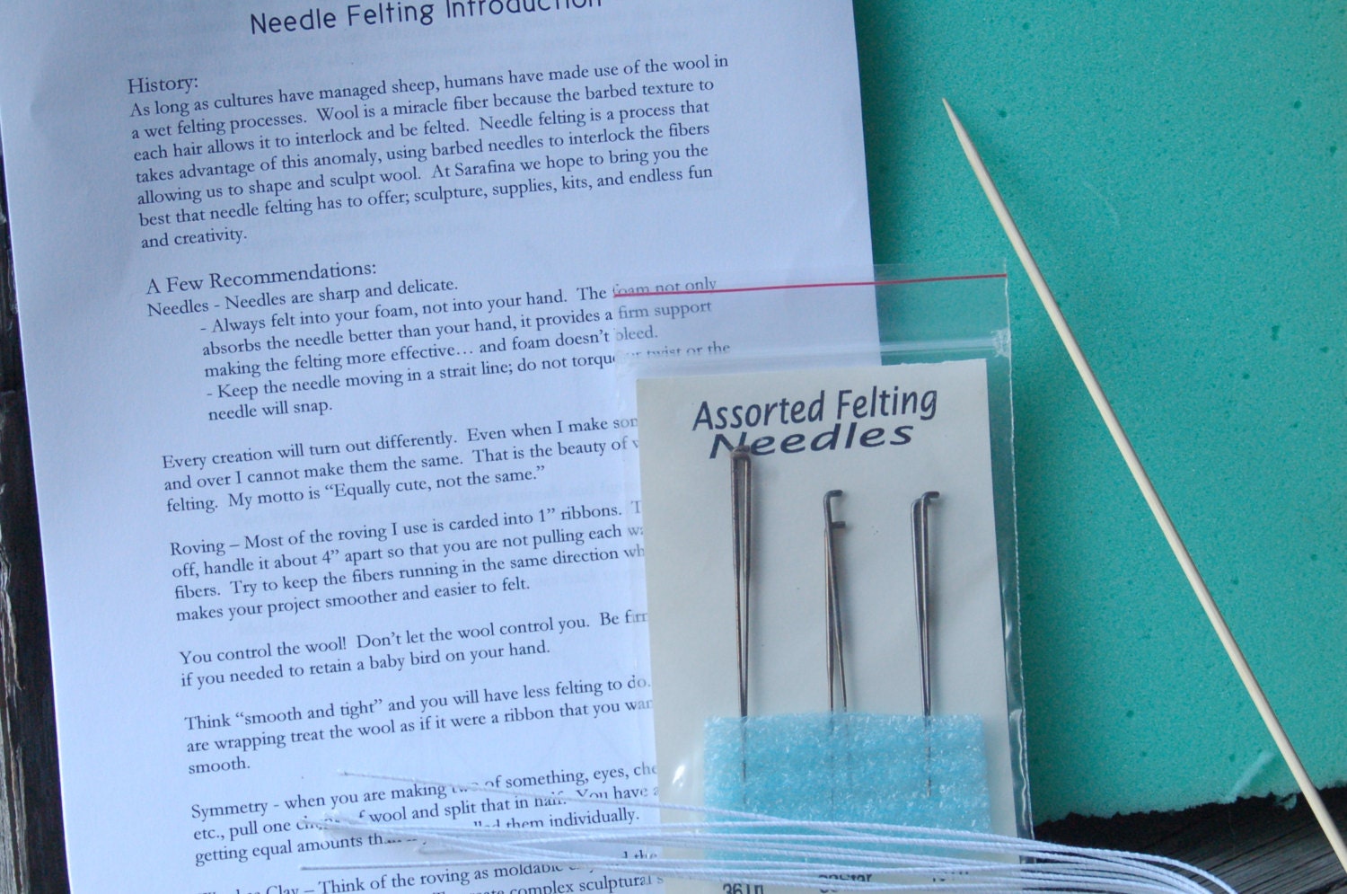 Needle Felting Starter Kit