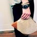 LIBRO CLUTCH - Gold Leather