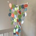 READY TO SHIP - Orange, Green, White and Blue Handmade Baby Mobile  - Medium