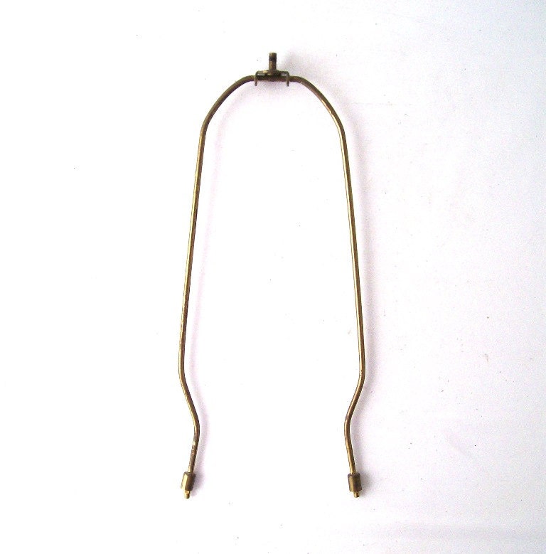 vintage lamp shade harp lighting light hardware metal  home decor decorative swivel