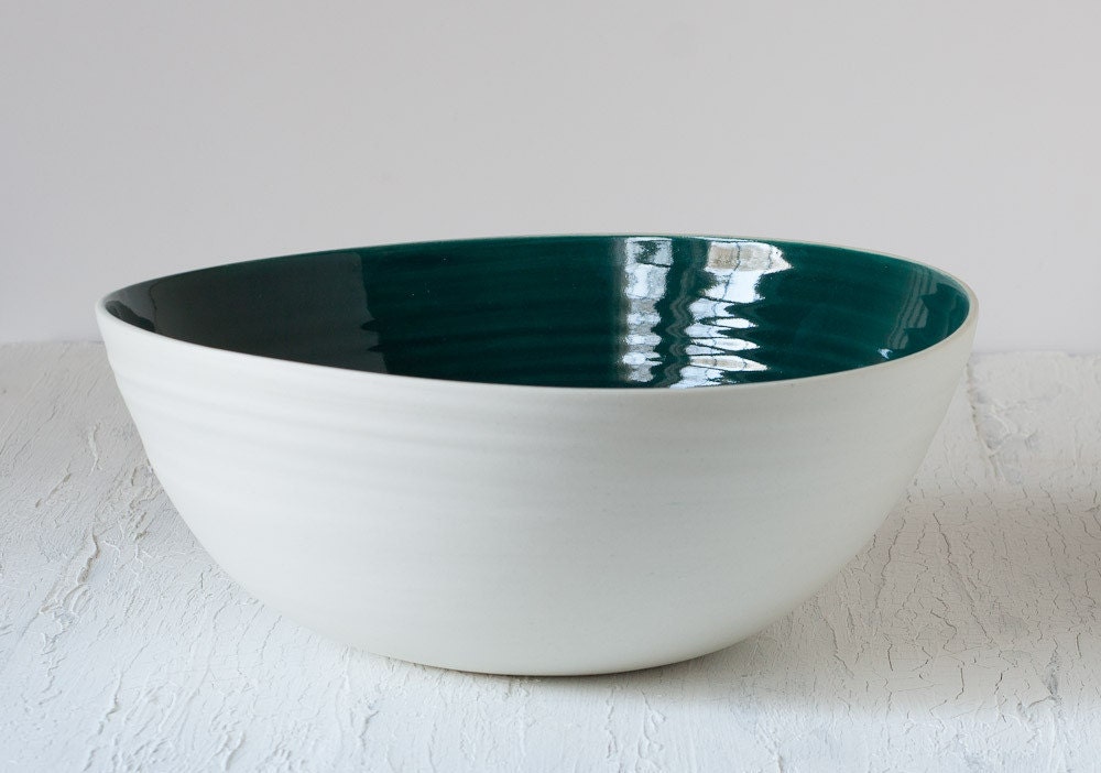 Emerald Serving Bowl