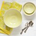 Nesting Bowls in Yellow (small set)