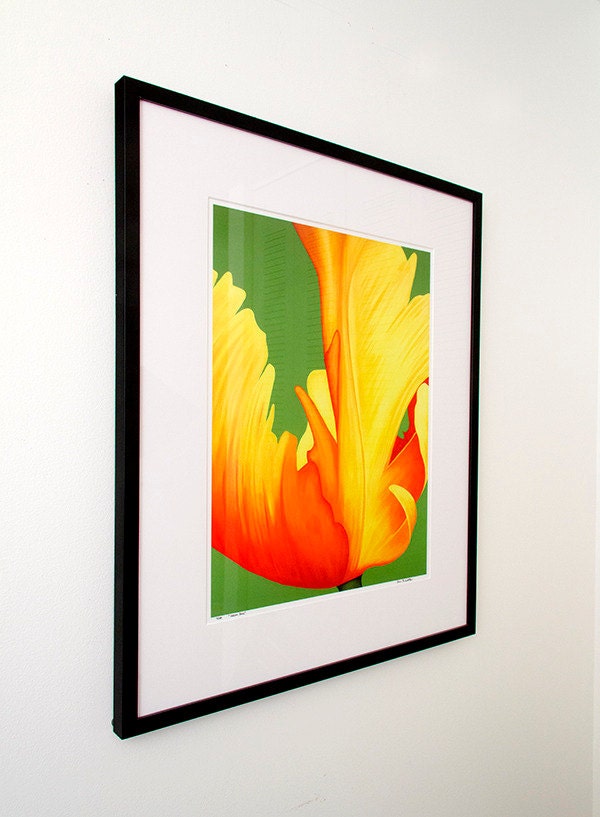 Yellow June Limited Edition Print 16x21