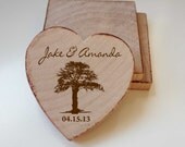 Rustic Wedding Favor Wood Magnets-130 save the date or rustic wedding favor