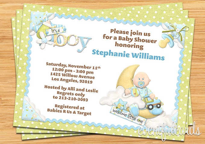 Moon Boy Baby Shower Invitation Il_570xn