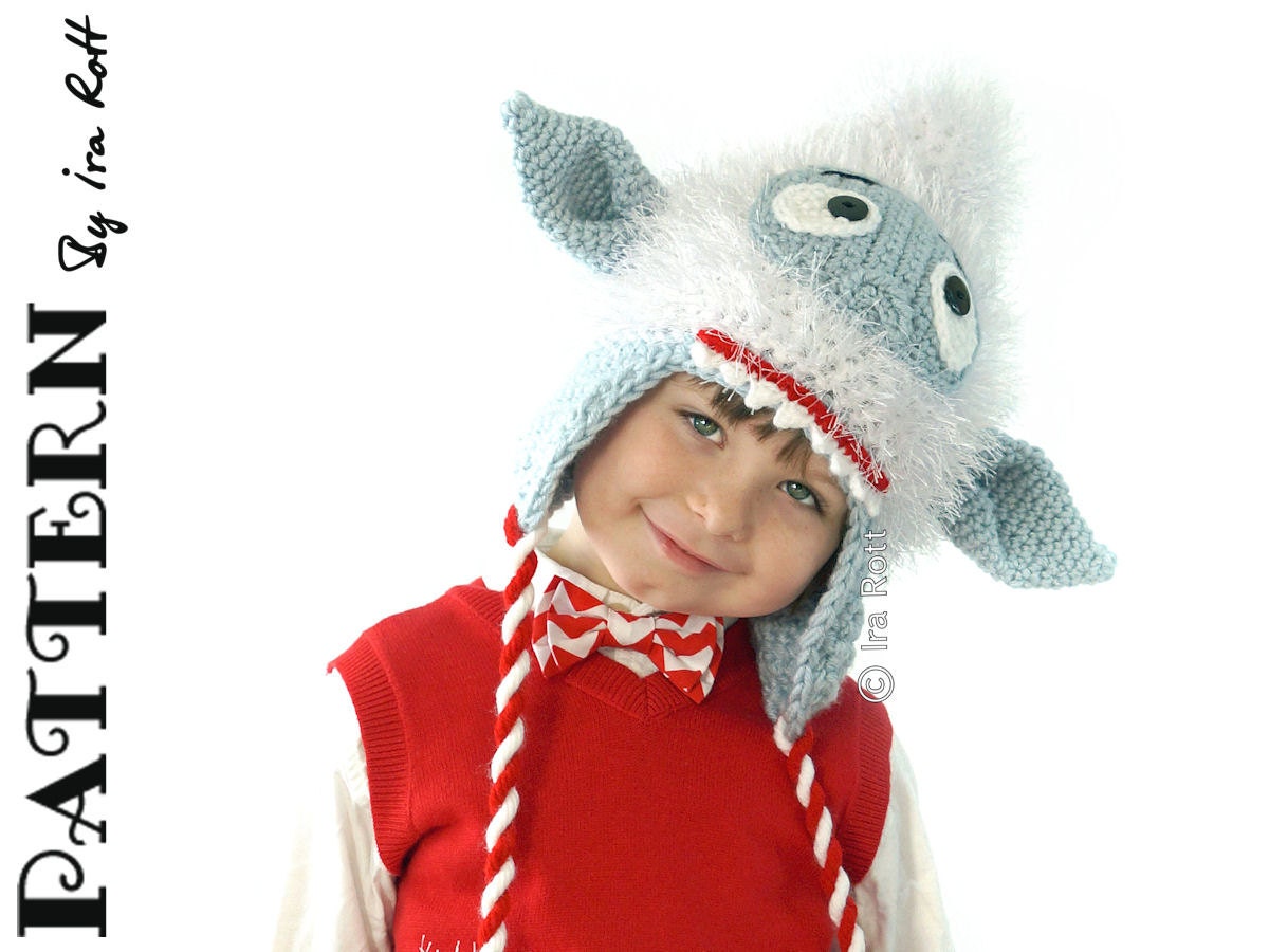 NEW PATTERN, Snowball the Sasquatch Monster Hat, Crochet Pattern in PDF