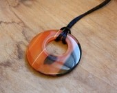 NEW Gemstone Pendant Nursing Necklace -  Red Agate