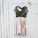 medium - xlarge  / Upcycled clothing / Funky Tshirt Dress / Eco Dress / Tattered Artsy Dress by CreoleSha