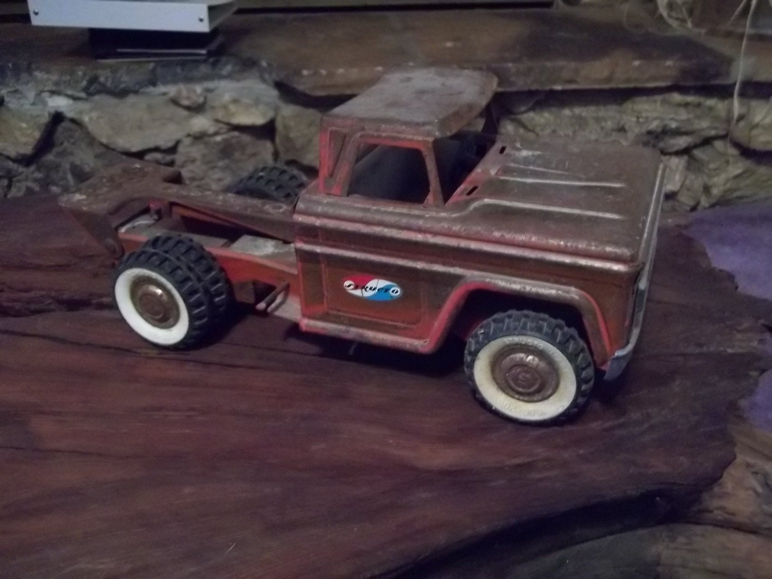 Vtg Structo Truck for Parts or Restoration, Canada, 1960s