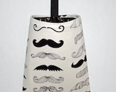 Car Trash Litter Bag Moustache