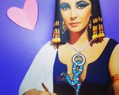 Blue Snake Necklace