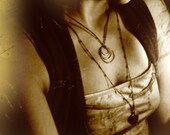 Brass Locket Necklace