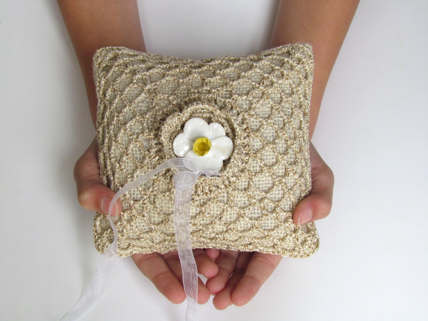 Ring Bearer Pillow, Wedding Ring Pillow, Ring Bearer Pillows