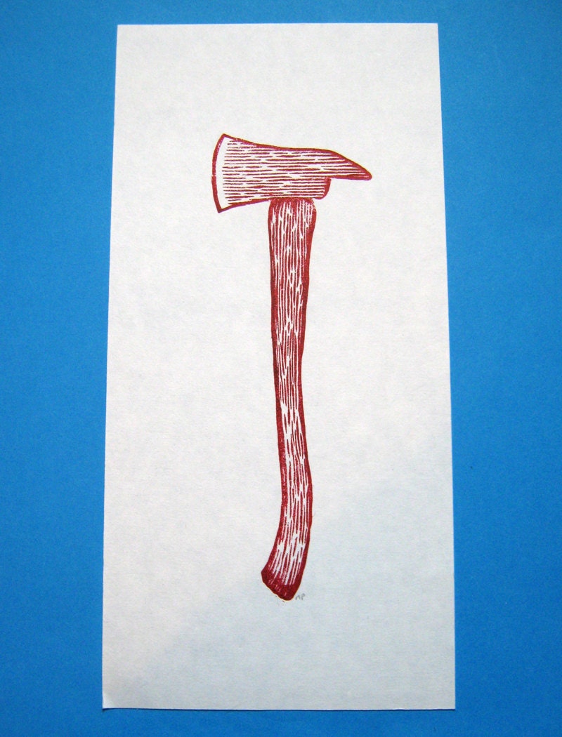 The Shining linocut print