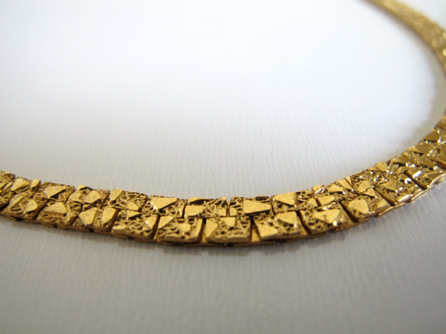 Vintage Gold Wheat Chain
