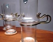 4 - Orrefors Hot / Cold Glasses - Lindau & Lindekrantz design - original box