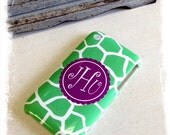 Personalized Monogram Cell Phone Cases NEW PATTERNS - iphone 5, 4/4s, 3g, ipod, Samsung