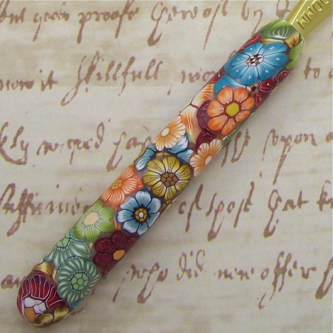 Boye Polymer Clay Covered Crochet Hook, Size H 8/ 5.00mm