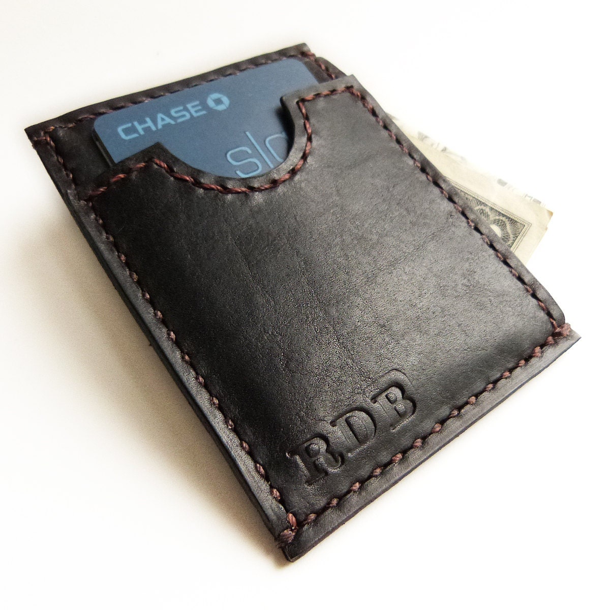 Ultra Slim Leather Wallet for Men, Handmade, Personalized, Front Pocket, Groomsmen Gift - SivaniAccessories Ultra Slim Leather Wallet for Men, Handmade, Personalized, Front Pocket, Groomsmen Gift - SivaniAccessories