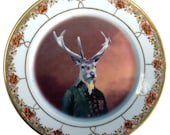 Charles van Dulce, 8th Duke of Elces - Altered Vintage Plate 8.5"