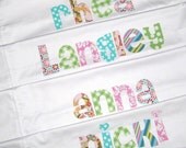 Personalized Pillowcase  ....  500 Thread Count...   Choose Your Fabrics ....